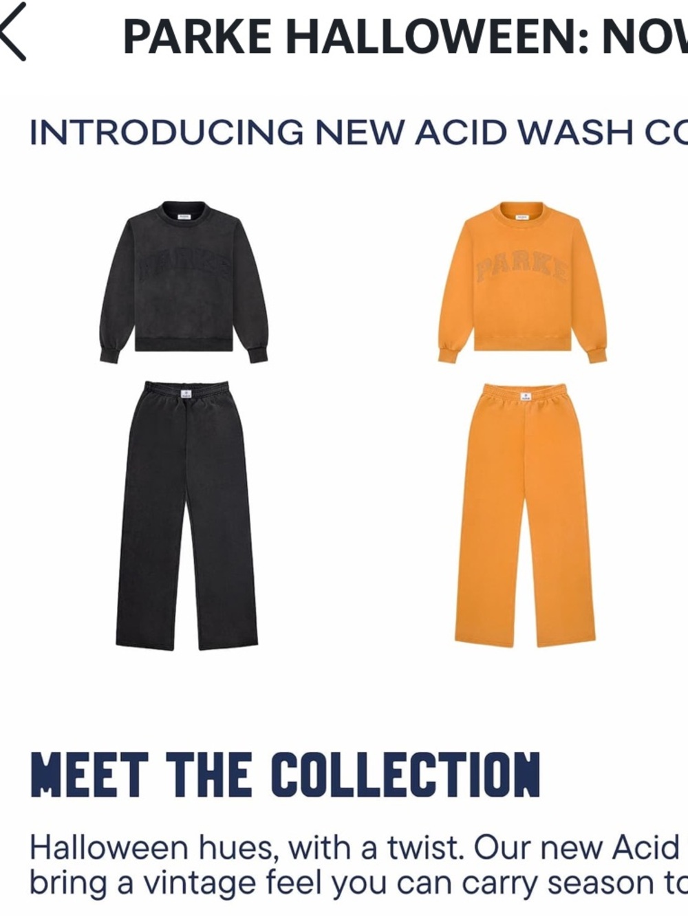 Parke mockneck acid wash black - Picture 3 of 4